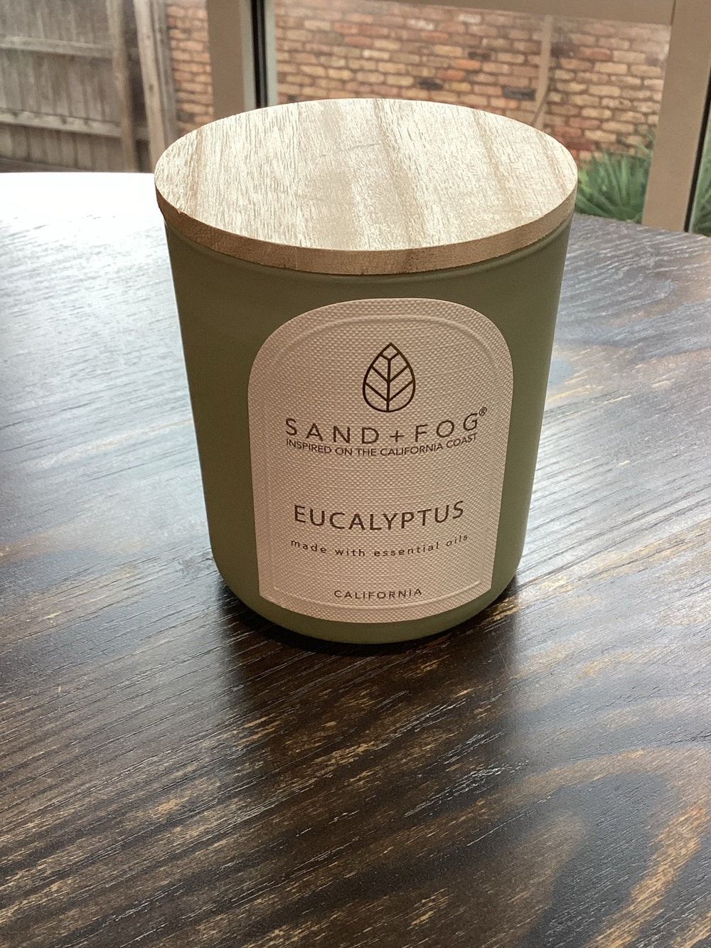 Sand + Fog Eucalyptus Essential Oils Candle